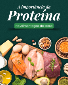 Post instagram proteina ingestao diaria alimentacao nutricao verde branco 2